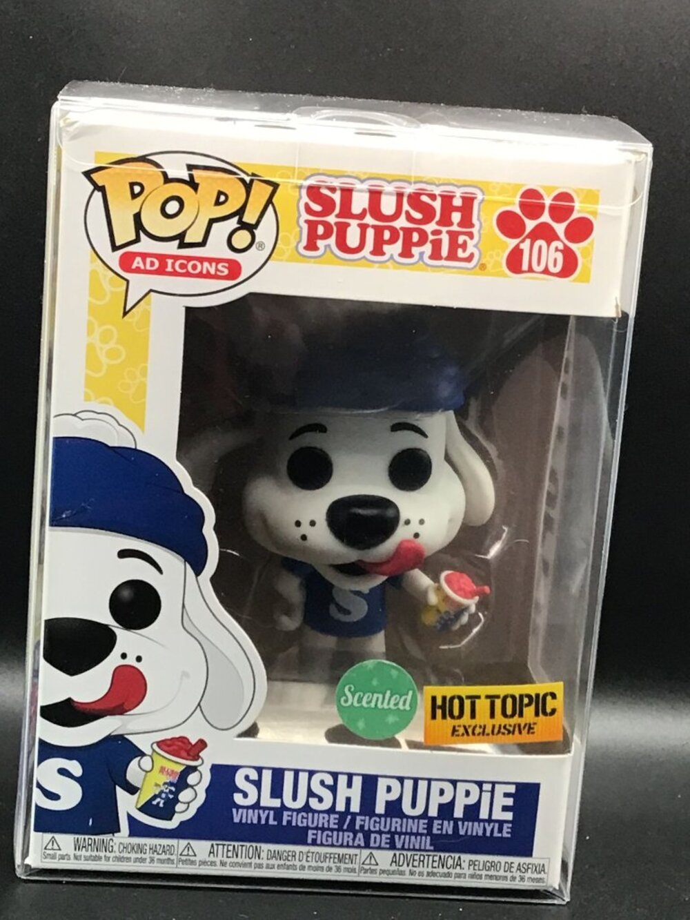 Funko Pop Ad Icons Slush Puppie Icee Scented #106 New In Box w/Pop Protector NIB
